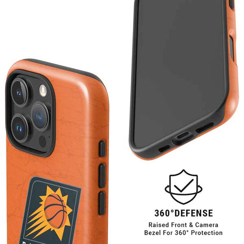 NBA Phoenix Suns Distressed iPhone 16 Pro Magsafe Impact Case